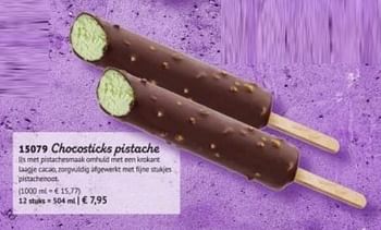Promoties Chocosticks pistache - Huismerk - Bofrost - Geldig van 01/03/2019 tot 29/09/2019 bij Bofrost