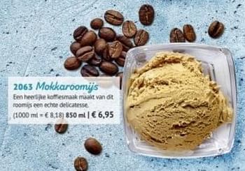 Promotions Mokkaroomijs - Produit maison - Bofrost - Valide de 01/03/2019 à 29/09/2019 chez Bofrost