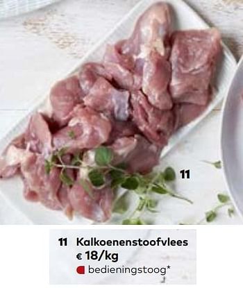 Promoties Kalkoenenstoofvlees - Huismerk - Bioplanet - Geldig van 06/03/2019 tot 02/04/2019 bij Bioplanet