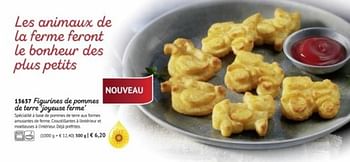 Promotions Figurines de pommes de terre - Produit maison - Bofrost - Valide de 01/03/2019 à 29/09/2019 chez Bofrost