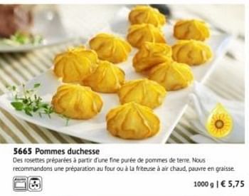 Promotions Pommes duchesse - Produit maison - Bofrost - Valide de 01/03/2019 à 29/09/2019 chez Bofrost