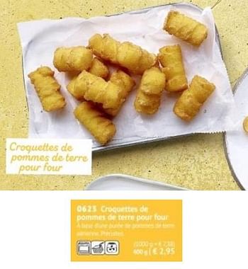 Promotions Croquettes de pommes de terre pour four - Produit maison - Bofrost - Valide de 01/03/2019 à 29/09/2019 chez Bofrost