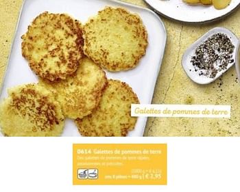 Promotions Galettes de pommes de terre - Produit maison - Bofrost - Valide de 01/03/2019 à 29/09/2019 chez Bofrost
