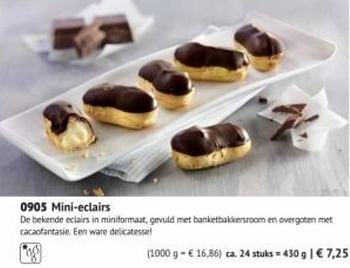 Promoties Mini-eclairs - Huismerk - Bofrost - Geldig van 01/03/2019 tot 29/09/2019 bij Bofrost