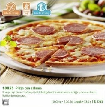 Promoties Pizza con salame - Huismerk - Bofrost - Geldig van 01/03/2019 tot 29/09/2019 bij Bofrost