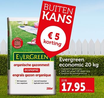 Promoties Evergreen economic - Evergreen - Geldig van 27/03/2019 tot 06/04/2019 bij Aveve