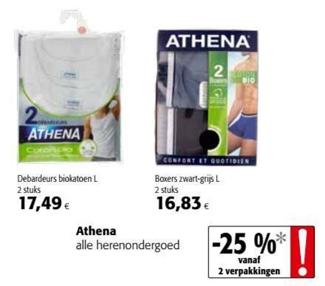 Athena ondergoed colruyt new arrivals