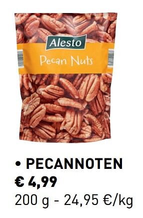 Promoties Pecannoten - Alesto - Geldig van 18/03/2019 tot 20/04/2019 bij Lidl