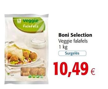 Promoties Boni selection veggie falafels - Boni - Geldig van 13/03/2019 tot 26/03/2019 bij Colruyt