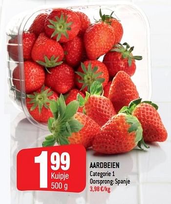Promoties Aardbeien - Huismerk - Smatch - Geldig van 13/03/2019 tot 09/04/2019 bij Smatch