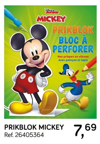 Promoties Disney prikblok mickey - Disney - Geldig van 19/03/2019 tot 16/04/2019 bij Supra Bazar