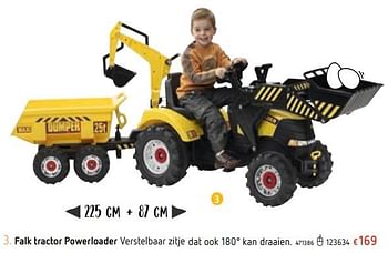 Promoties Falk tractor powerloader - Falk - Geldig van 21/03/2019 tot 22/04/2019 bij Dreamland