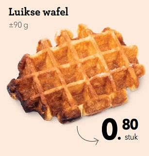 Promoties Luikse wafel - Huismerk - Buurtslagers - Geldig van 15/03/2019 tot 28/03/2019 bij Buurtslagers