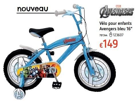 Avengers V lo pour enfants avengers bleu 16 En promotion chez