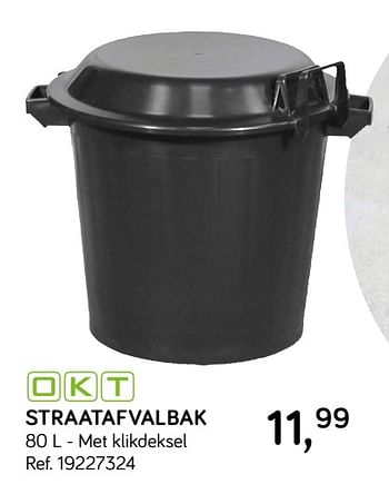 Promotions Straatafvalbak - DKT - Valide de 19/03/2019 à 16/04/2019 chez Supra Bazar