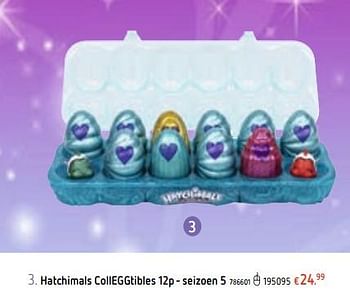 Promoties Hatchimals colleggtibles 12p - seizoen 5 - Hatchimals - Geldig van 21/03/2019 tot 22/04/2019 bij Dreamland
