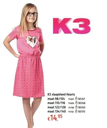 K3 K3 hearts - Promotie bij Dreamland