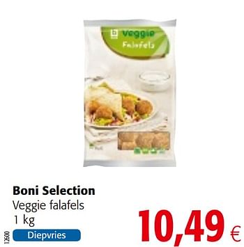 Promoties Boni selection veggie falafels - Boni - Geldig van 13/03/2019 tot 26/03/2019 bij Colruyt