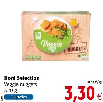 Promoties Boni selection veggie nuggets - Boni - Geldig van 13/03/2019 tot 26/03/2019 bij Colruyt