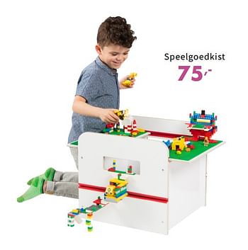 Promoties Speelgoedkist - Huismerk - Baby & Tiener Megastore - Geldig van 17/03/2019 tot 23/03/2019 bij Baby & Tiener Megastore