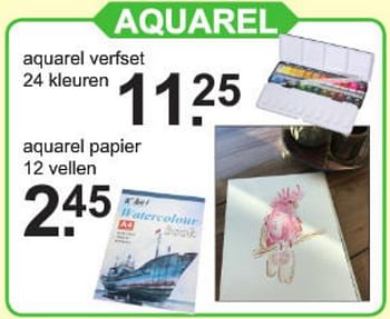 Promoties Aquarel - Huismerk - Van Cranenbroek - Geldig van 11/03/2019 tot 31/03/2019 bij Van Cranenbroek