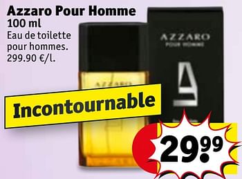 Promoties Azzaro pour homme edt - Azzaro - Geldig van 19/03/2019 tot 24/03/2019 bij Kruidvat