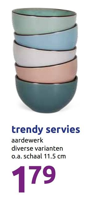 Promoties Trendy servies schaal - Huismerk - Action - Geldig van 20/03/2019 tot 26/03/2019 bij Action