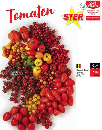 Promoties Cœur de bœuf tomaten - Huismerk - Makro - Geldig van 27/03/2019 tot 09/04/2019 bij Makro