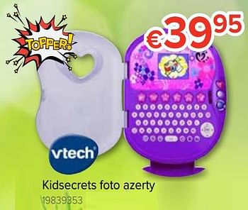 Promoties Kidsecrets foto azerty - Vtech - Geldig van 29/03/2019 tot 21/04/2019 bij Euro Shop