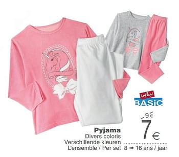 Promotions Pyjama divers coloris - INFLUX - Valide de 26/03/2019 à 08/04/2019 chez Cora