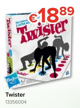Promoties Twister - Hasbro - Geldig van 29/03/2019 tot 21/04/2019 bij Euro Shop