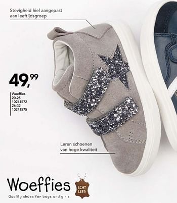 Promoties Sneaker woeffies - Woeffies - Geldig van 29/03/2019 tot 14/04/2019 bij Bristol