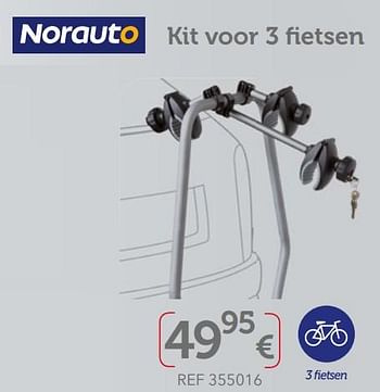 Promoties Kit voor 3 fietsen - Norauto - Geldig van 27/03/2019 tot 30/09/2019 bij Auto 5
