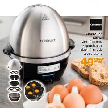 Promoties Cuisinart eierkoker - Cuisinart - Geldig van 25/03/2019 tot 24/04/2019 bij Home & Co