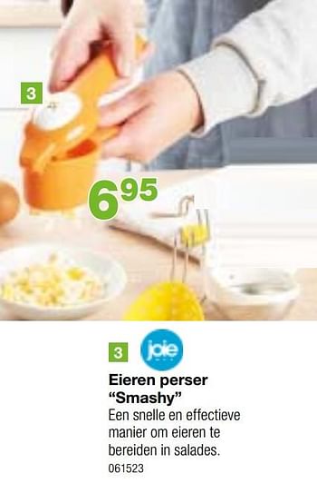 Promoties Eieren perser smashy - Joie - Geldig van 25/03/2019 tot 24/04/2019 bij Home & Co