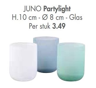 Promoties Juno partylight - Huismerk - Casa - Geldig van 25/03/2019 tot 28/04/2019 bij Casa