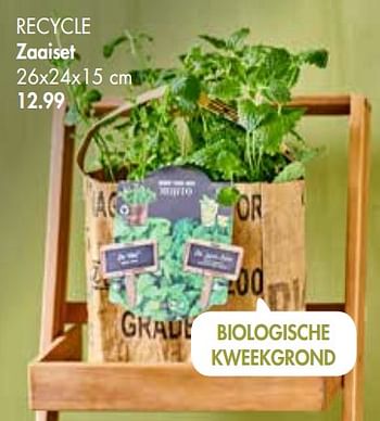 Promoties Recycle zaaiset - Huismerk - Casa - Geldig van 25/03/2019 tot 28/04/2019 bij Casa