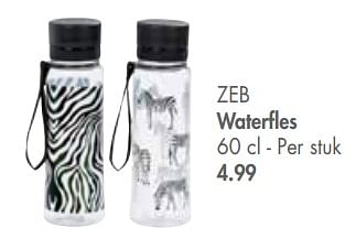 Promotions Zeb waterfles - Produit maison - Casa - Valide de 25/03/2019 à 28/04/2019 chez Casa