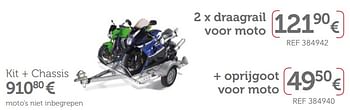 Promoties 2 x draagrail voor moto - Norauto - Geldig van 27/03/2019 tot 30/09/2019 bij Auto 5