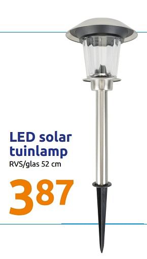 - Action solar tuinlamp - Promotie bij Action
