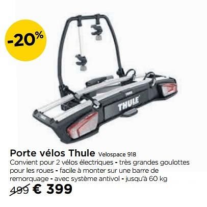 Porte velo best sale electrique thule 918