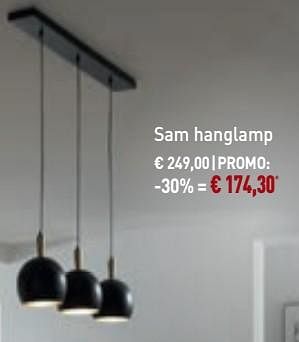 Promoties Sam hanglamp - Bristol - Geldig van 31/03/2019 tot 27/04/2019 bij Overstock