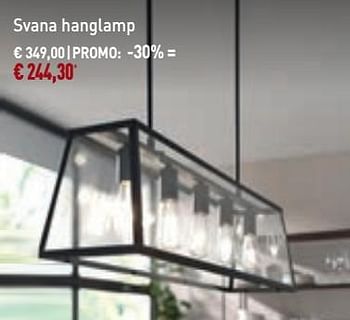 Promoties Svana hanglamp - Bristol - Geldig van 31/03/2019 tot 27/04/2019 bij Overstock