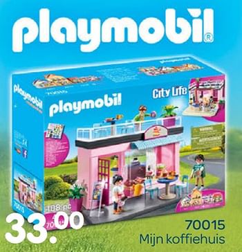 Promoties 70015 mijn koffiehuis - Playmobil - Geldig van 08/04/2019 tot 08/05/2019 bij Europoint