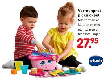 Promoties Vormenpret picknickset - Vtech - Geldig van 08/04/2019 tot 08/05/2019 bij Europoint