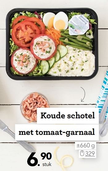 Promoties Koude schotel met tomaat-garnaal - Huismerk - Buurtslagers - Geldig van 23/03/2019 tot 23/05/2019 bij Buurtslagers