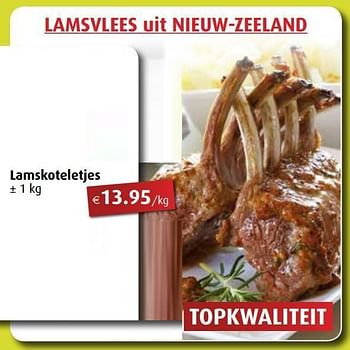 Promoties Lamskoteletjes - Huismerk - Aronde - Geldig van 01/04/2019 tot 27/04/2019 bij Aronde