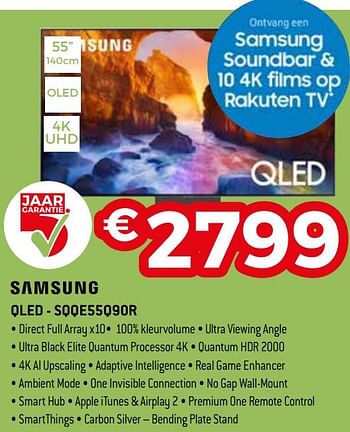 Promotions Samsung qled - sqqe55q90r - Samsung - Valide de 01/04/2019 à 30/04/2019 chez Exellent
