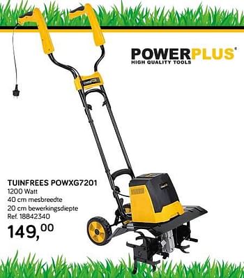 Promotions Powerplus tuinfrees powxg7201 - Powerplus - Valide de 09/04/2019 à 07/05/2019 chez Supra Bazar