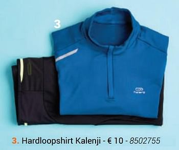 Promotions Hardloopshirt kalenji - Kalenji - Valide de 24/03/2019 à 24/09/2019 chez Decathlon